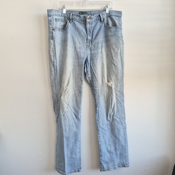 Ralph Lauren Denim - Ralph Lauren Light Blue Denim Jeans